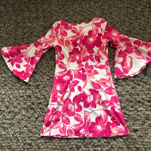 Beautiful floral cocktail dress - Picture 3 of 13